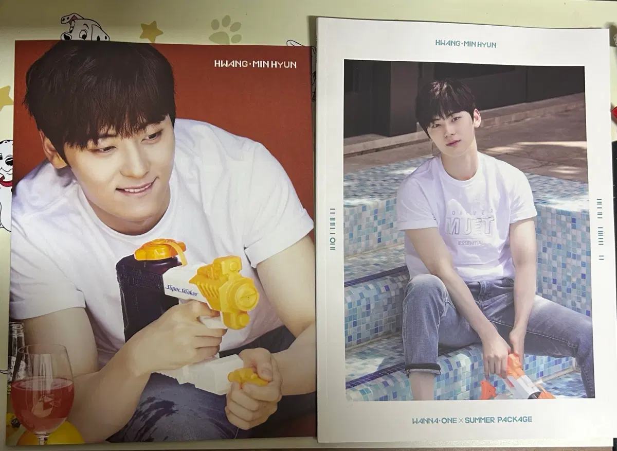 워너원 황민현 썸머 패키지 포카