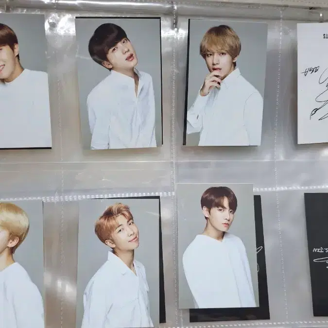 BTS x vt 콜라보 포카 14장