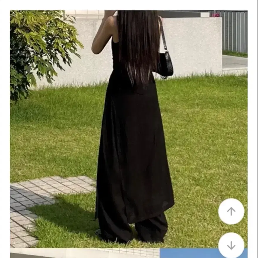 언발 랩 스커트팬츠