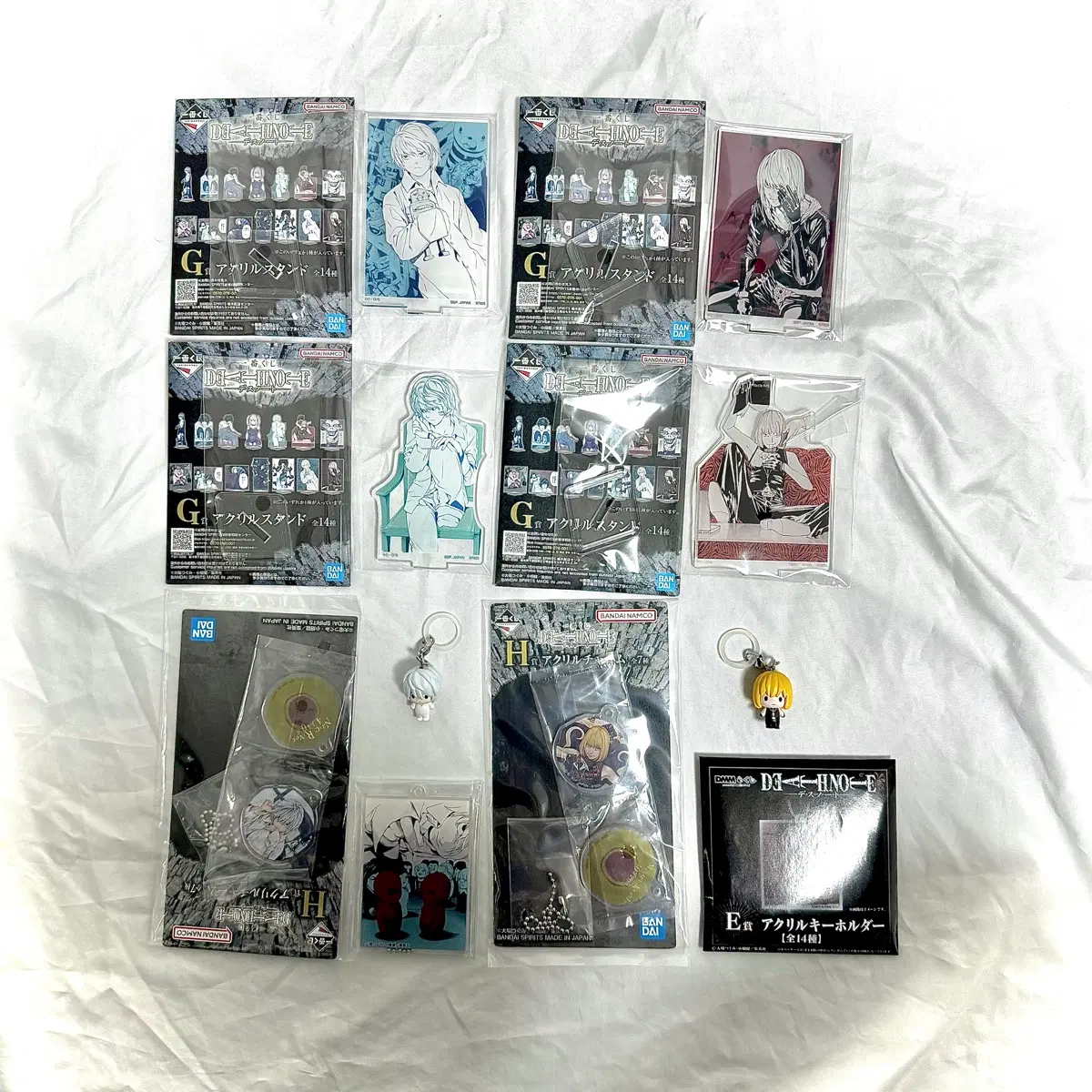 데스노트 제일복권 아크릴, 키링+메지루시 니아+멜로