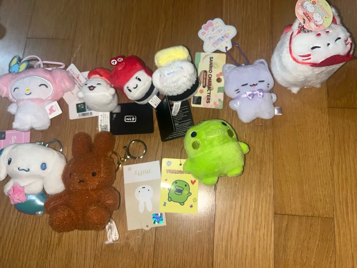 미피 산리오 구치파치 시나모롤 마멜 인형