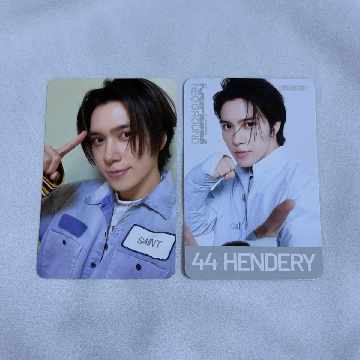 엔시티 10주년 네오그라운드 팝업 WayV 헨드리 트레카 셀포 포카