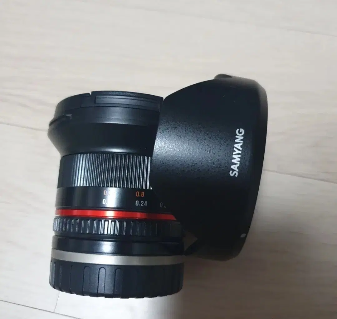 삼양 F2.0 12mm 렌즈 캐논 ef-m 마운트