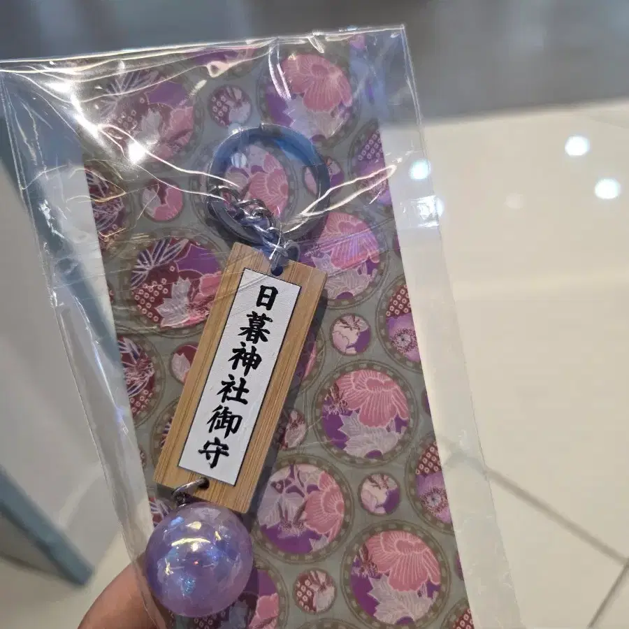 이누야샤 사혼의 구슬 부적 키링