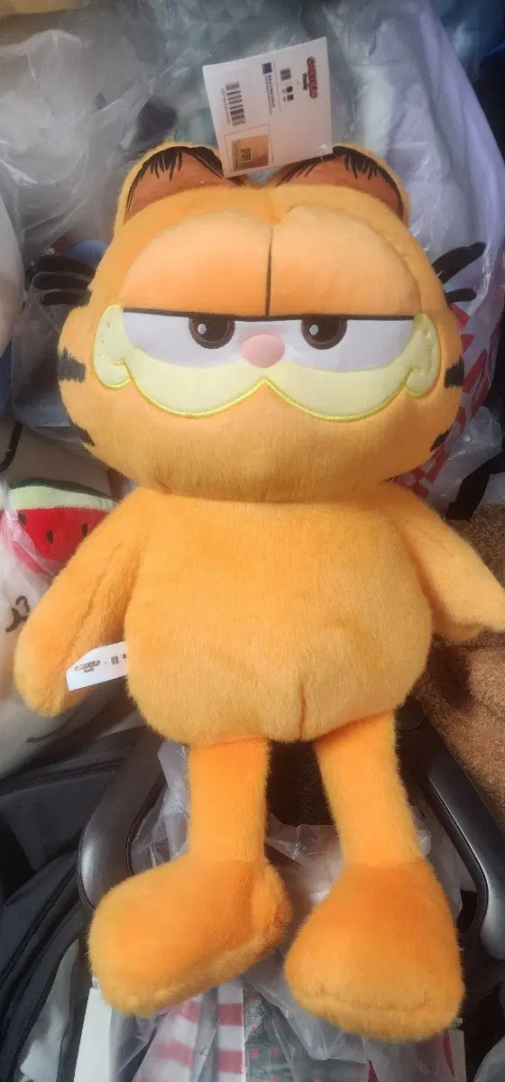 정품 가필드 인형 중대형