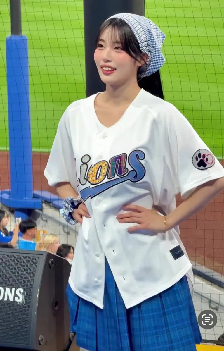 삼성라이온즈 코이세이오 s/m 화이트 유니폼