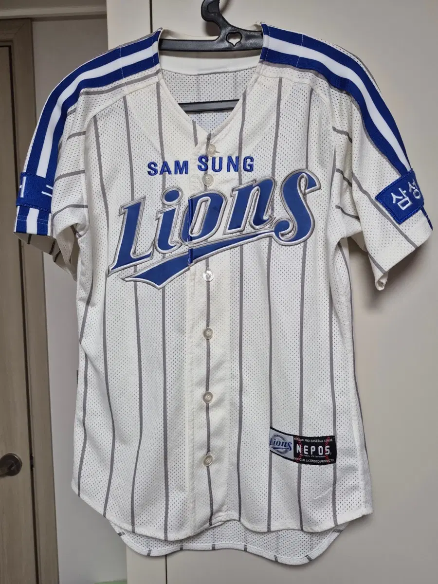 삼성라이온즈 왕조시절 유니폼 95사이즈 차우찬 마킹 판매합니다