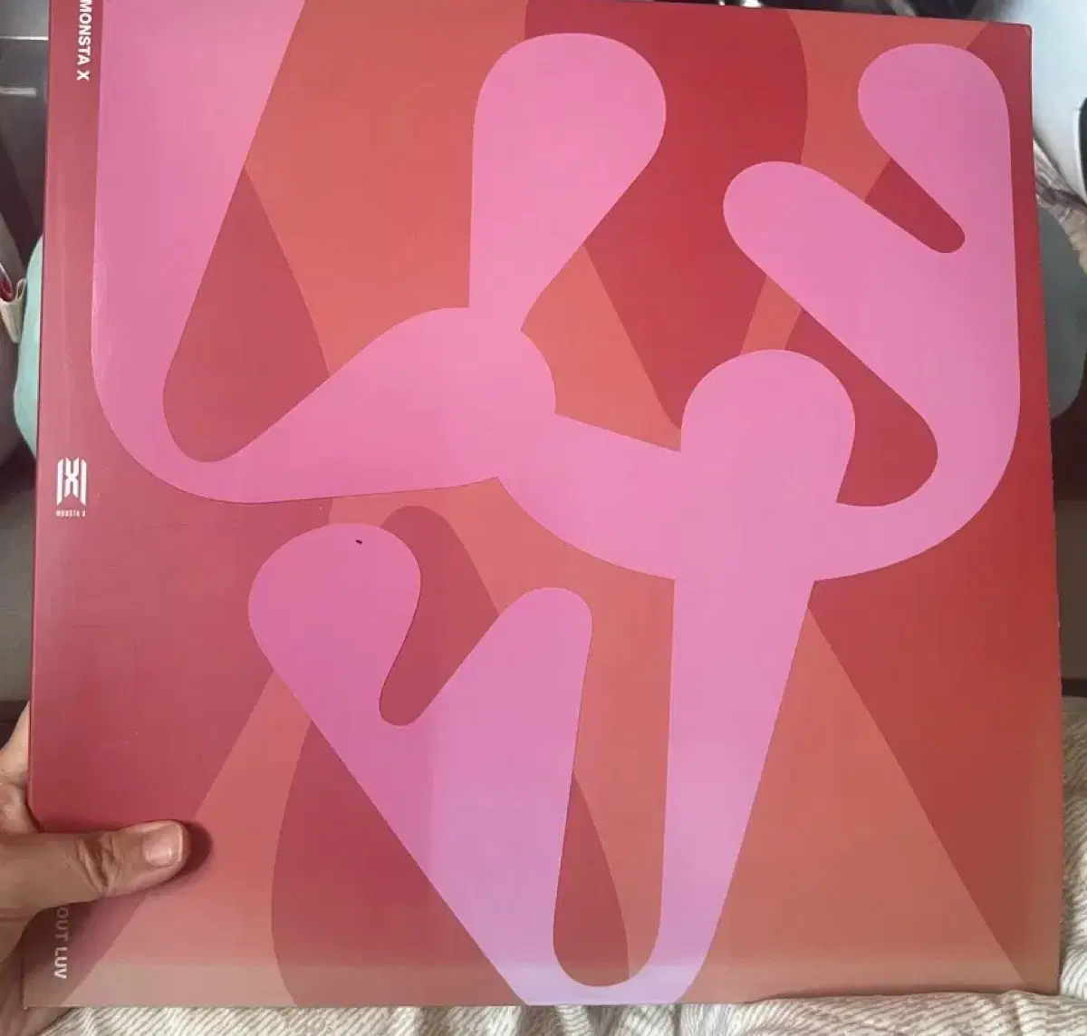 몬스타엑스 All about luv 바이닐 LP 핑크 어바웃러브