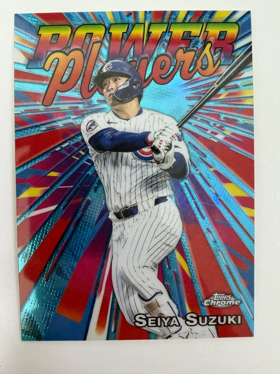 탑스 크롬 PP-33 스즈키 세이야 topps chrome