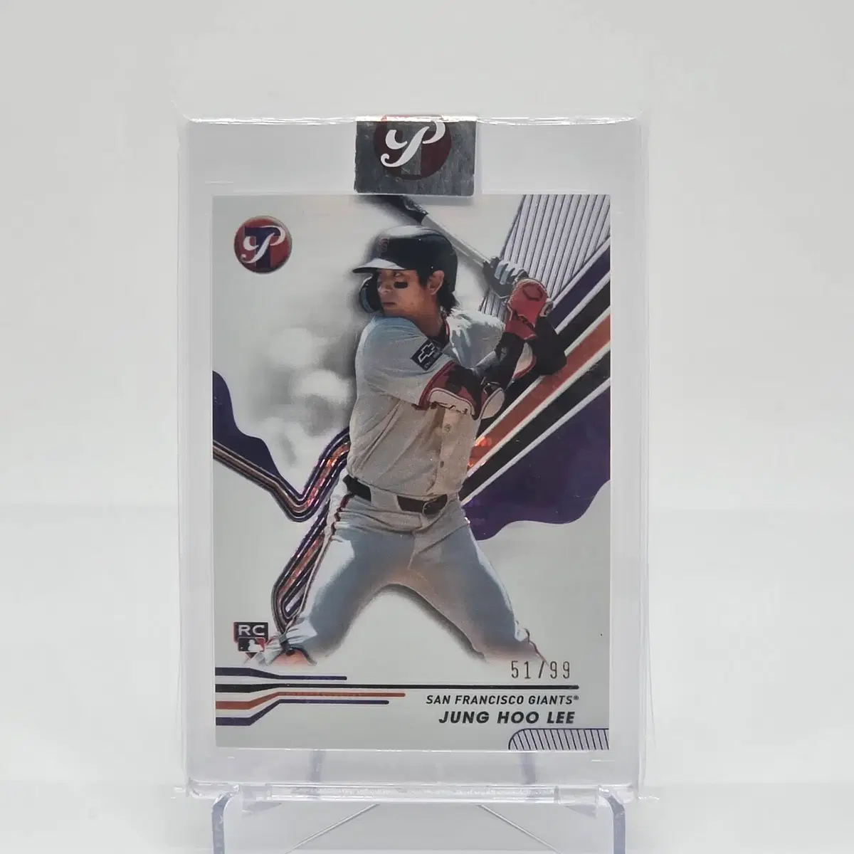 이정후 2024 Topps Pristine Jung Hoo Lee RC 51/99 Purple Pristine Giants