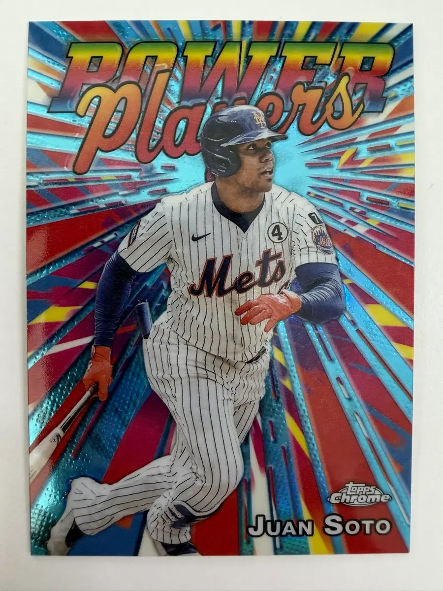 탑스 크롬 인서트 PP-35 후안 소토 topps chrome