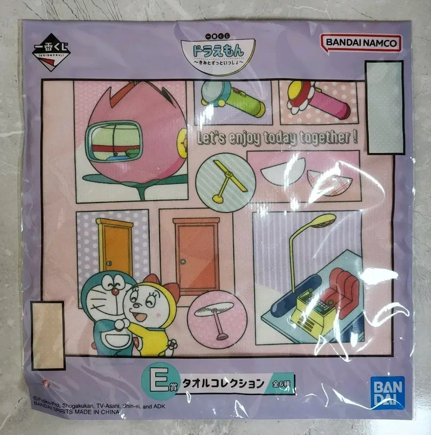 도라에몽 쿠지 e상 타올 2장일괄