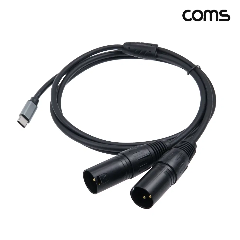 [딜러직판가/새상품]C타입 캐논x2 변환 케이블 1.5m USB C to XLRx2 Canon 3P