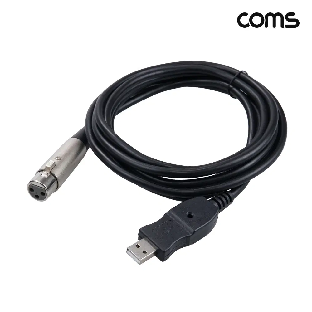 [딜러직판가/새상품]캐논 변환 케이블 3m USB A to XLR Canon 3P