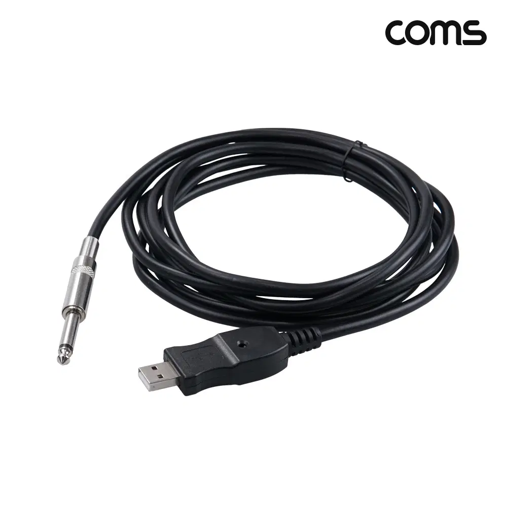 [딜러직판가/새상품]모노 변환 케이블 3m USB A to 모노 6.5mm