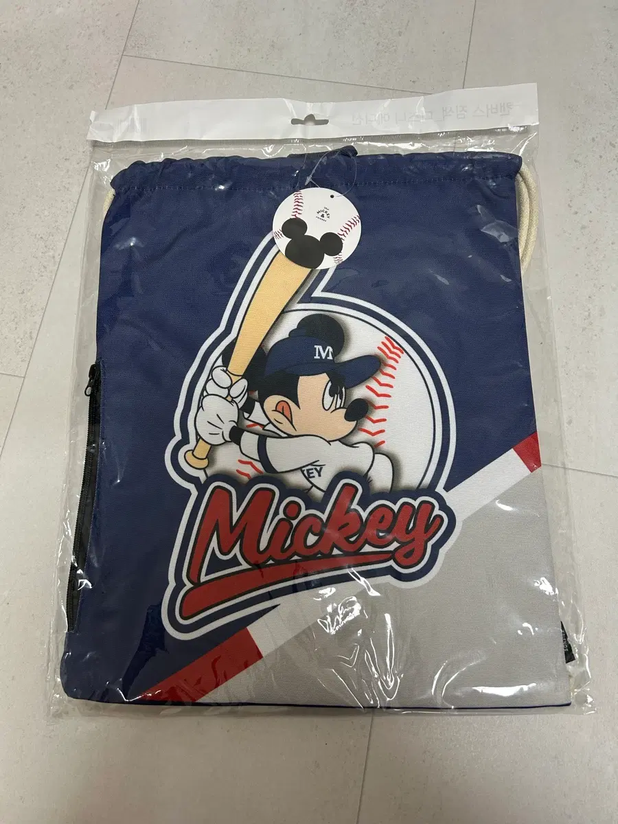 새상품 디즈니 kbo 캔버스 짐색
