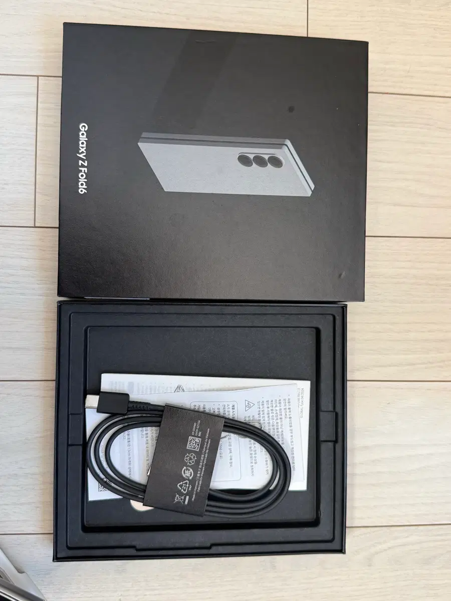 갤럭시 Z 폴드6 실버 512GB 풀박스