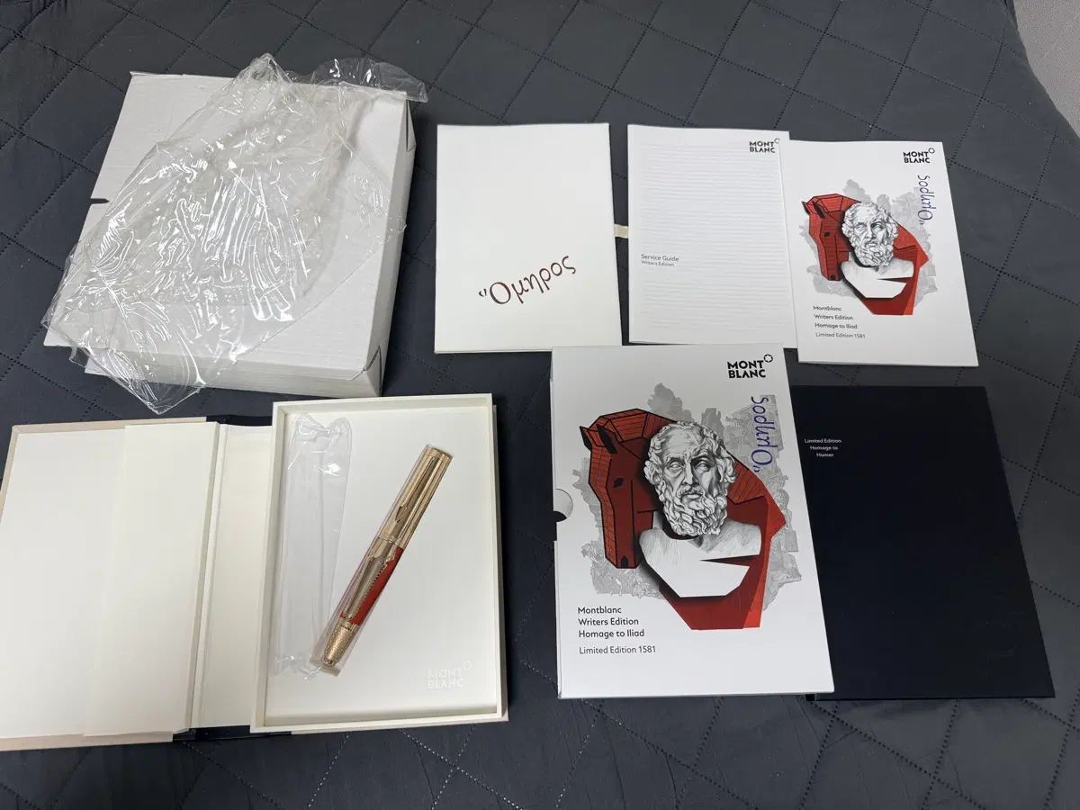 몽블랑 작가시리즈 호메로스(호머) LE 만년필 F닙