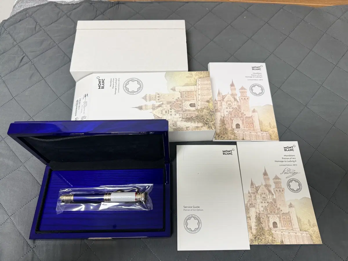 몽블랑 poa 4810 루드비히 2세 만년필 F닙