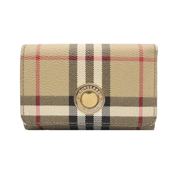 Burberry(버버리) 8070416 1 헤이마켓 체크 폴드 반지갑