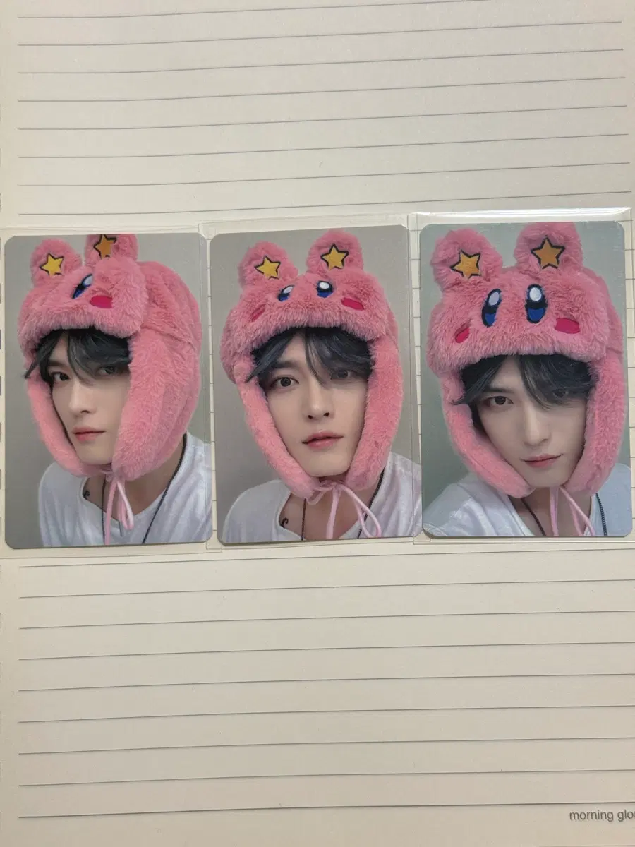 김재중 플라워가든 별의커비 포카 일괄