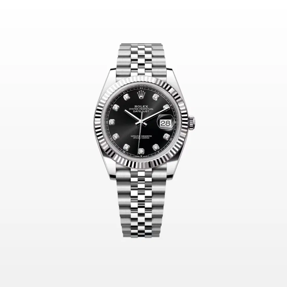 롤렉스 데이저스트 41mm 다이아 10p 검판 126334
