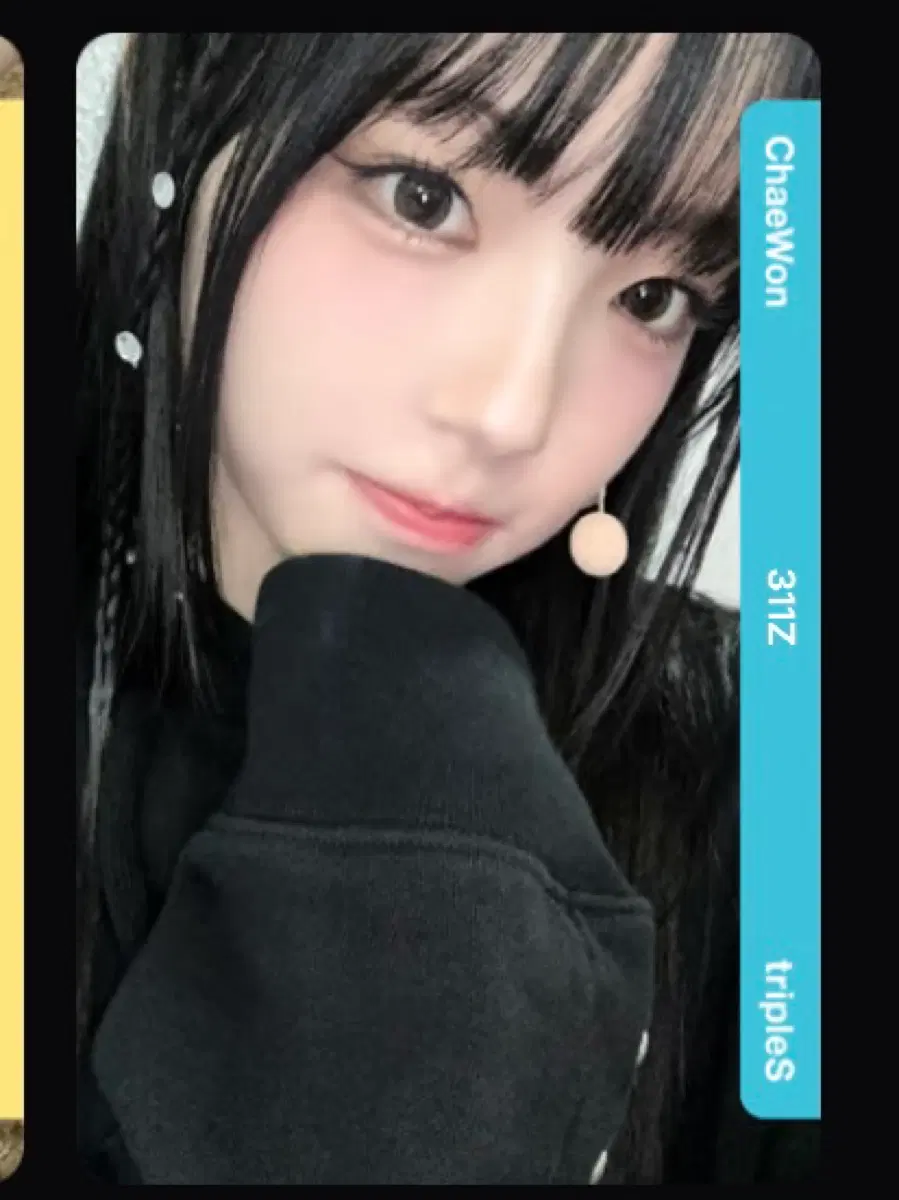 트리플에스 채원 d311 오브젝트