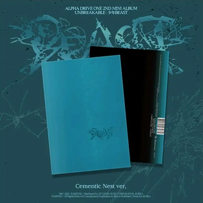 알파드라이브원 - 미니 2집 UNBREAKABLE Cementic Nest Ver.