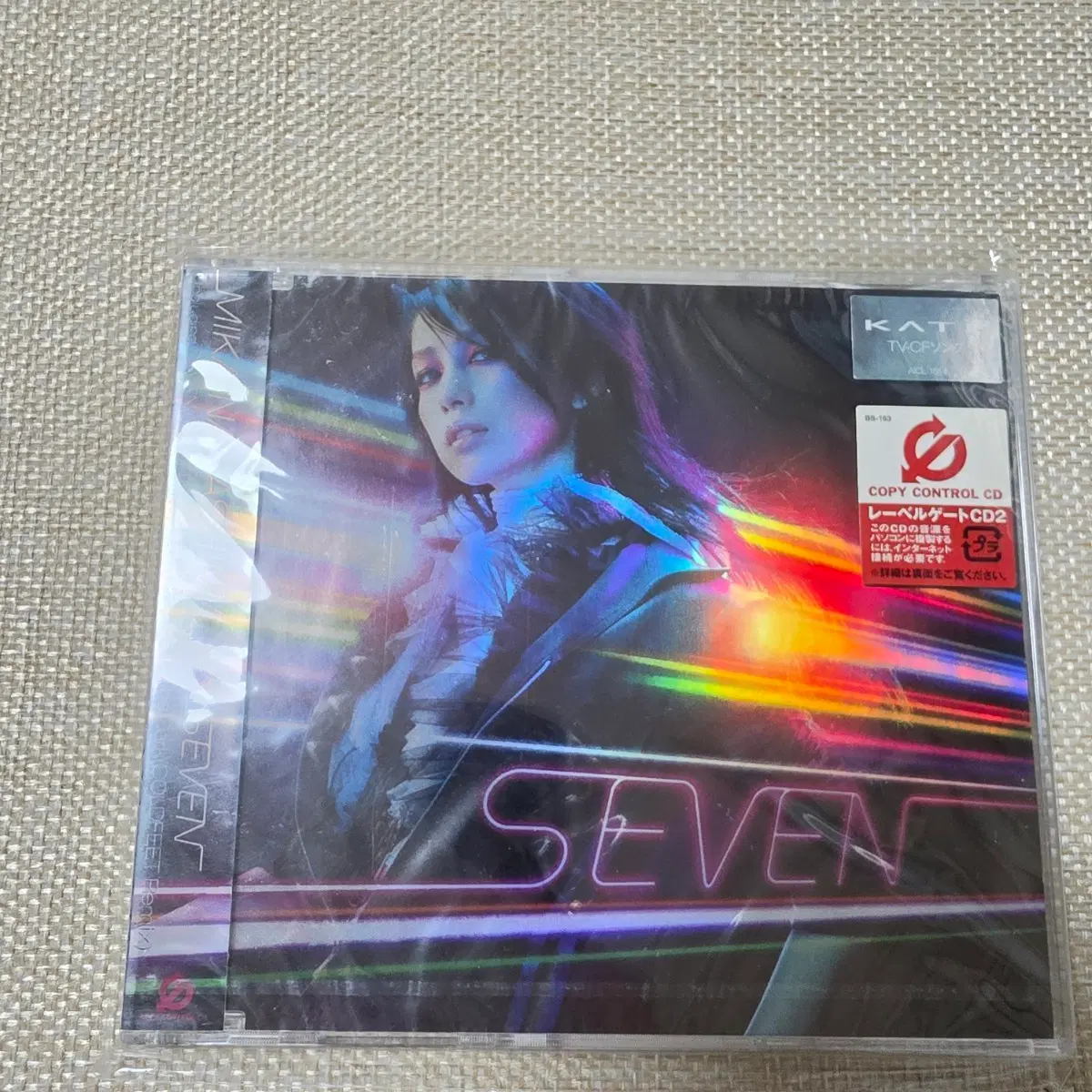 나카시마 미카 SEVEN 초회한정반 미개봉 CD