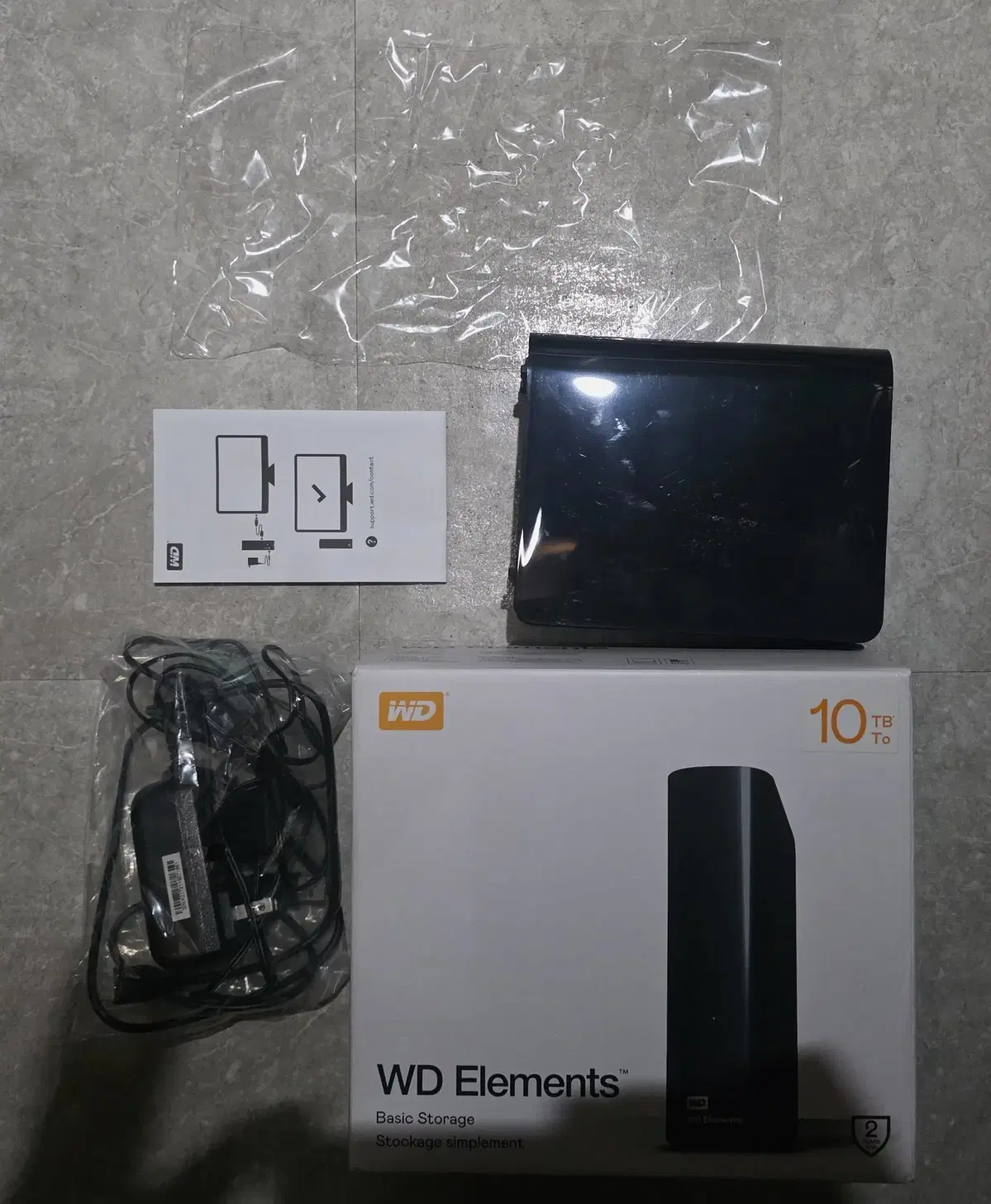 WD 엘리먼츠 10TB 외장하드 블랙 Elements, HDD, USB 3.0