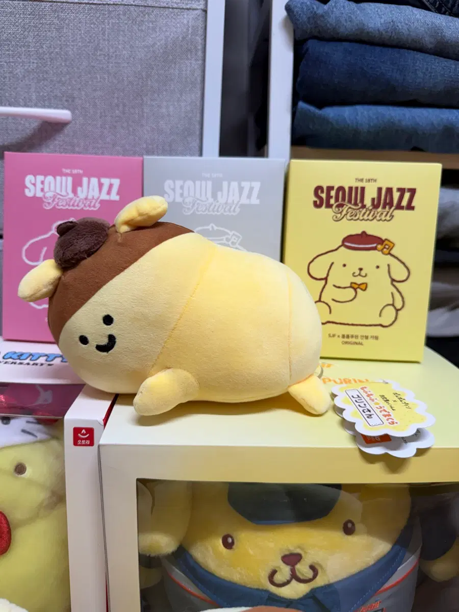 폼폼푸린 x 문구와함께 손목 받침대 인형