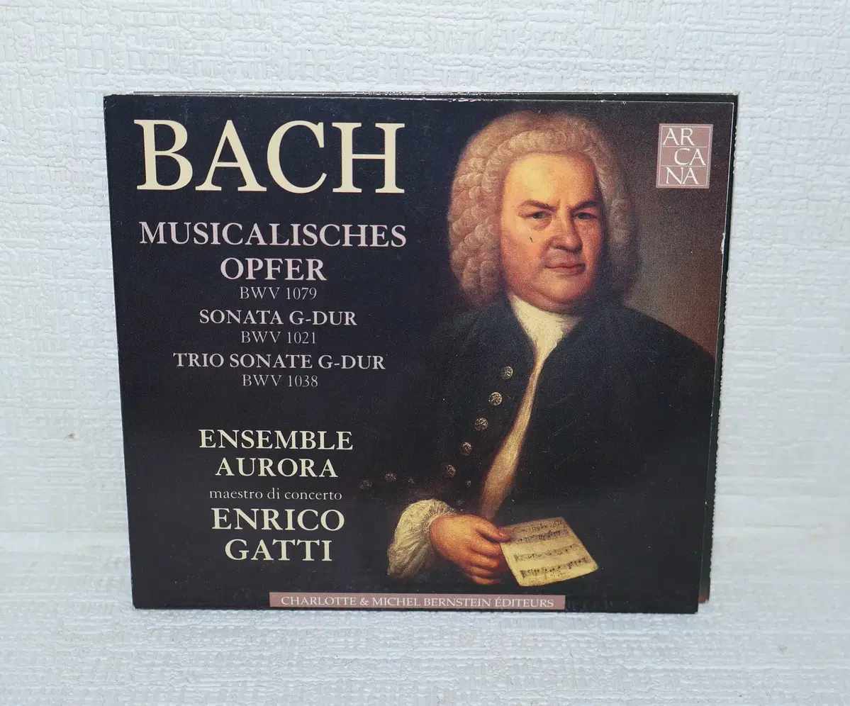 [CD음반 NO.680] BACH MUSICALISCHES OPFER A306 수입 CD음반