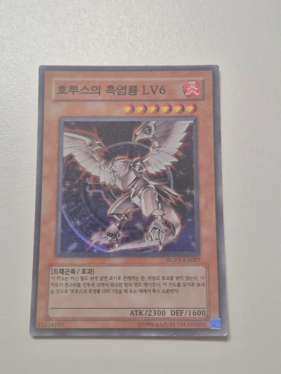 유희왕 호루스의흑염룡 LV6 HGP2