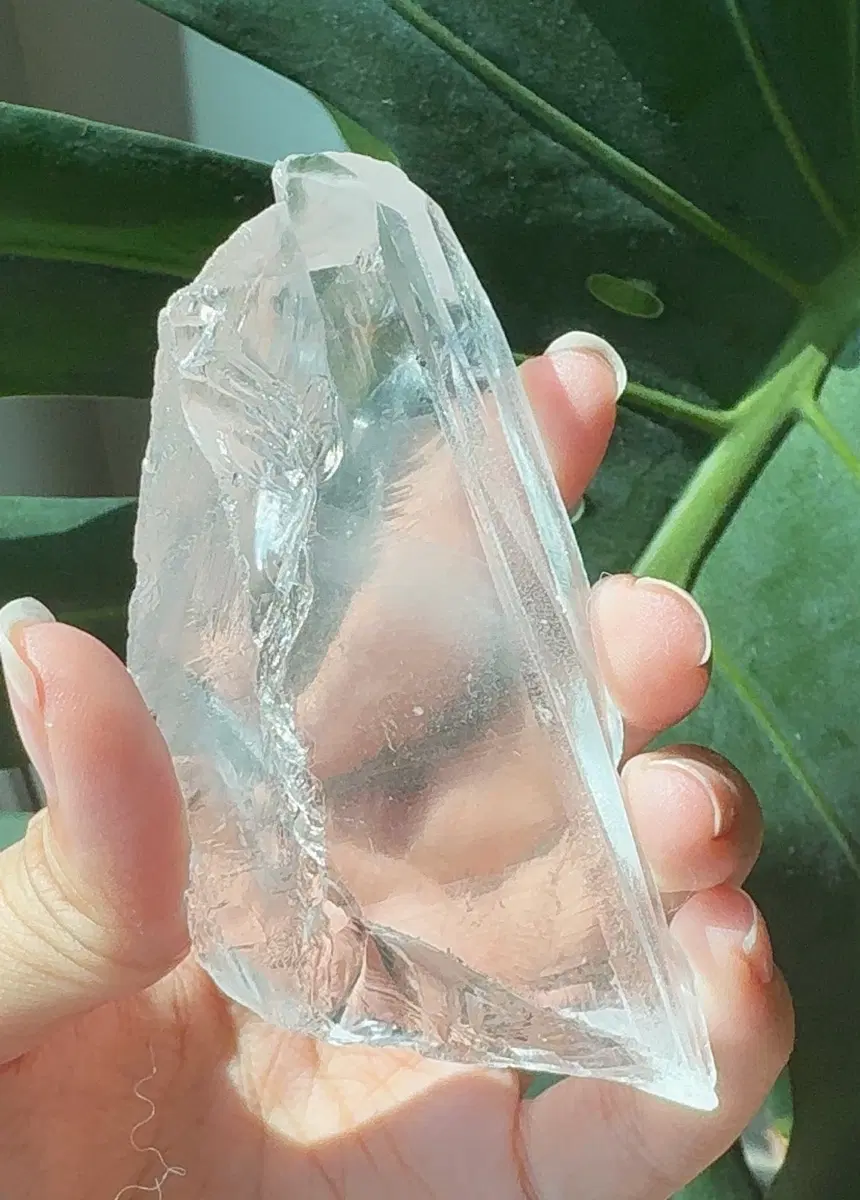 [천연원석] 나뭇잎 라이트닝 & 팬텀 쿼츠 | Lightning Strike Quartz