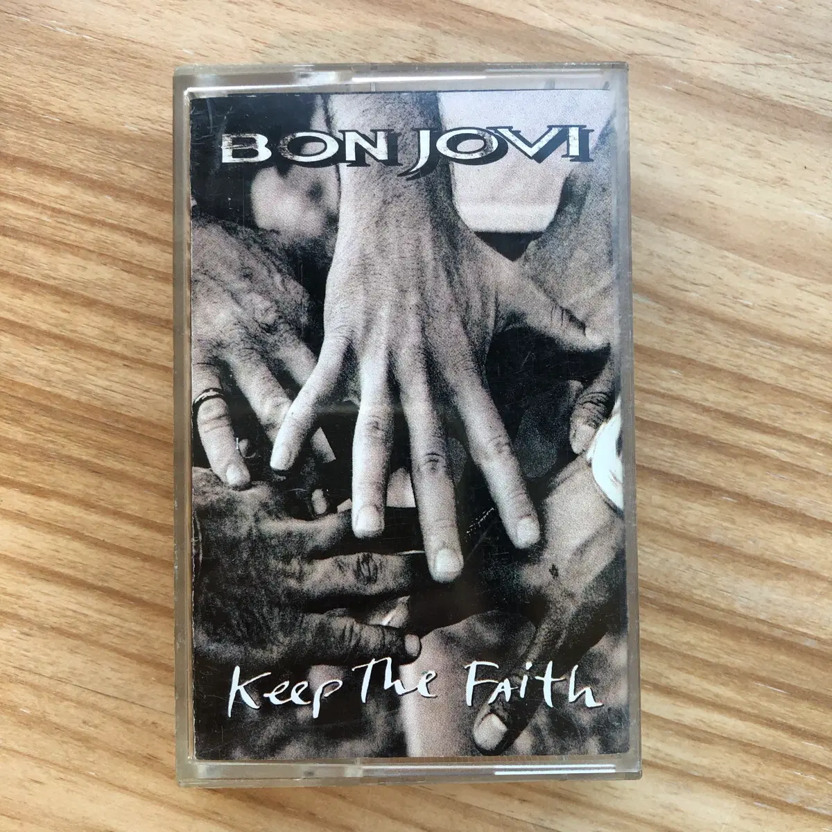 본조비 Keep The Faith 카세트 테이프