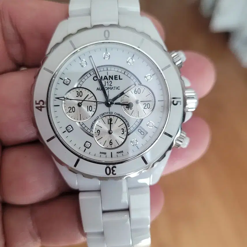 샤넬 J12 크로노그래프 41mm 다이아워치 (가격내림) 사진 2