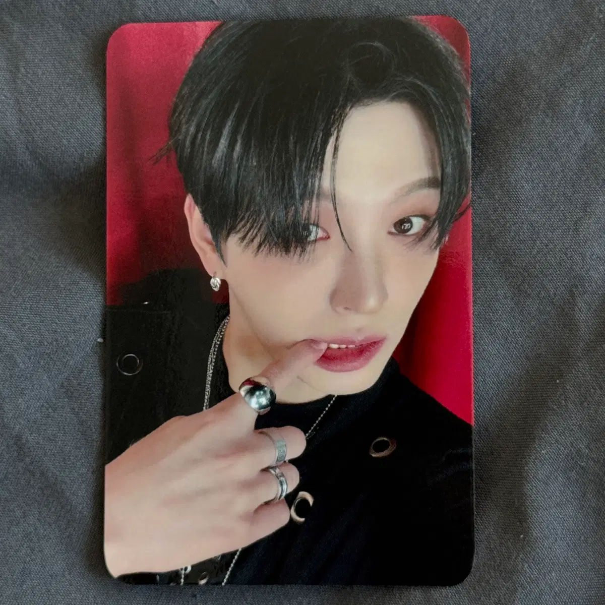 다크비 희찬 BLACK OUT 팬콘 엠디 포카