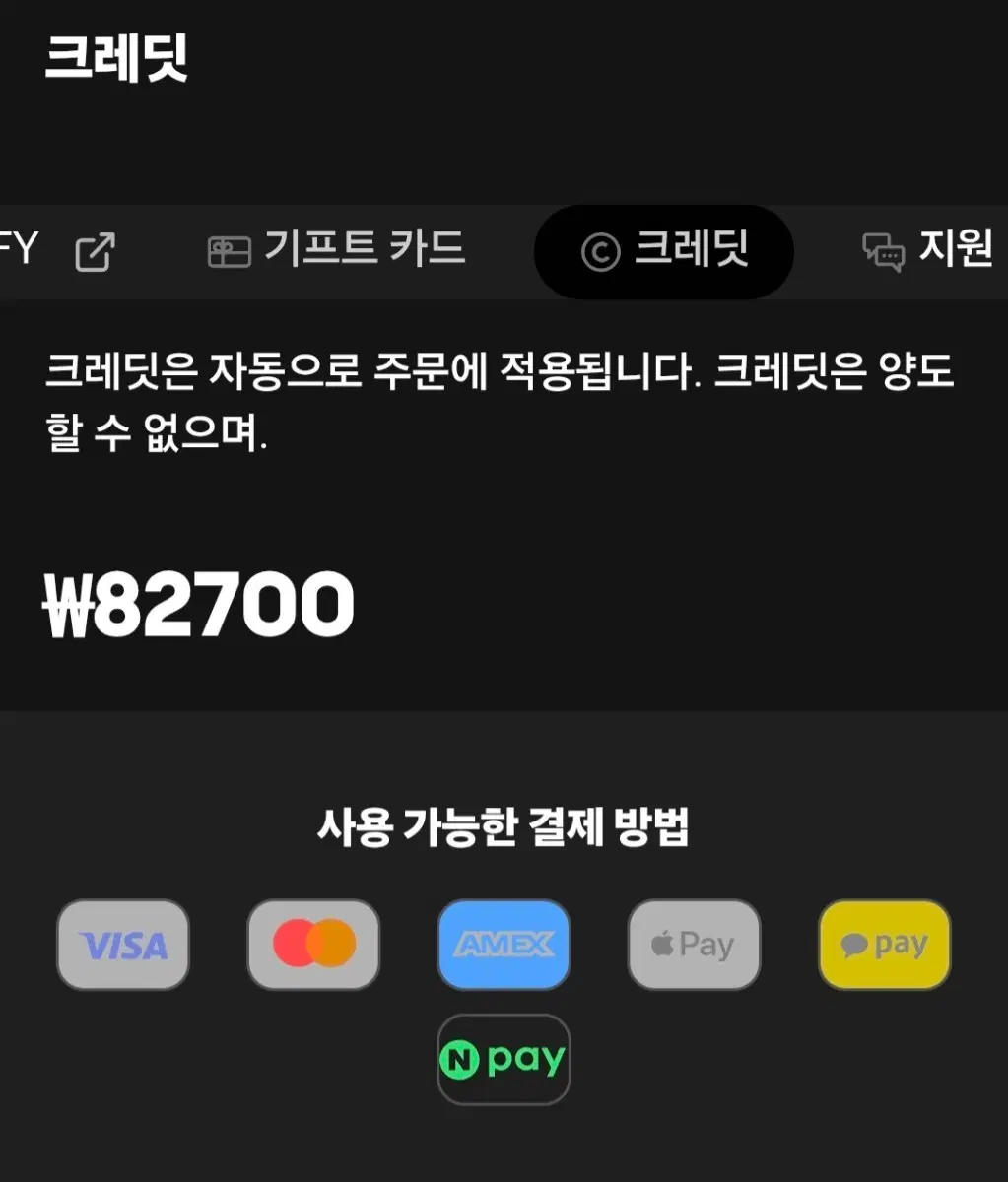 CASETiFY 크레딧