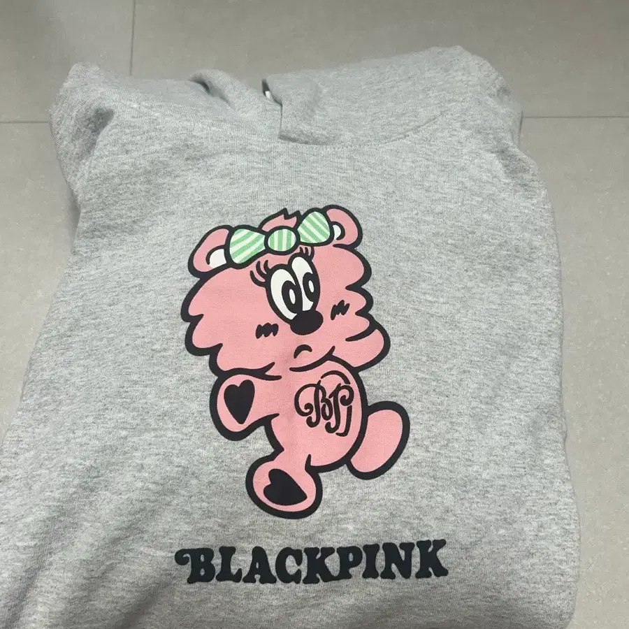 블랙핑크 베르디 플러시 후드 2XL 새상품