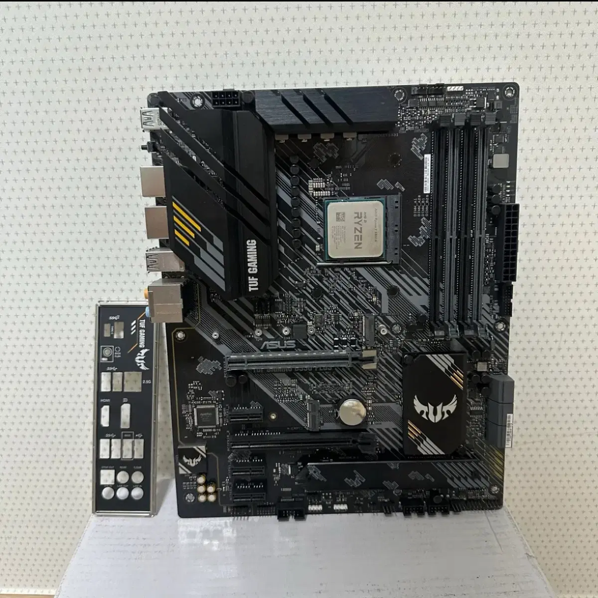 라이젠7 5800X cpu ASUS TUF B550-PLUS 메인보드