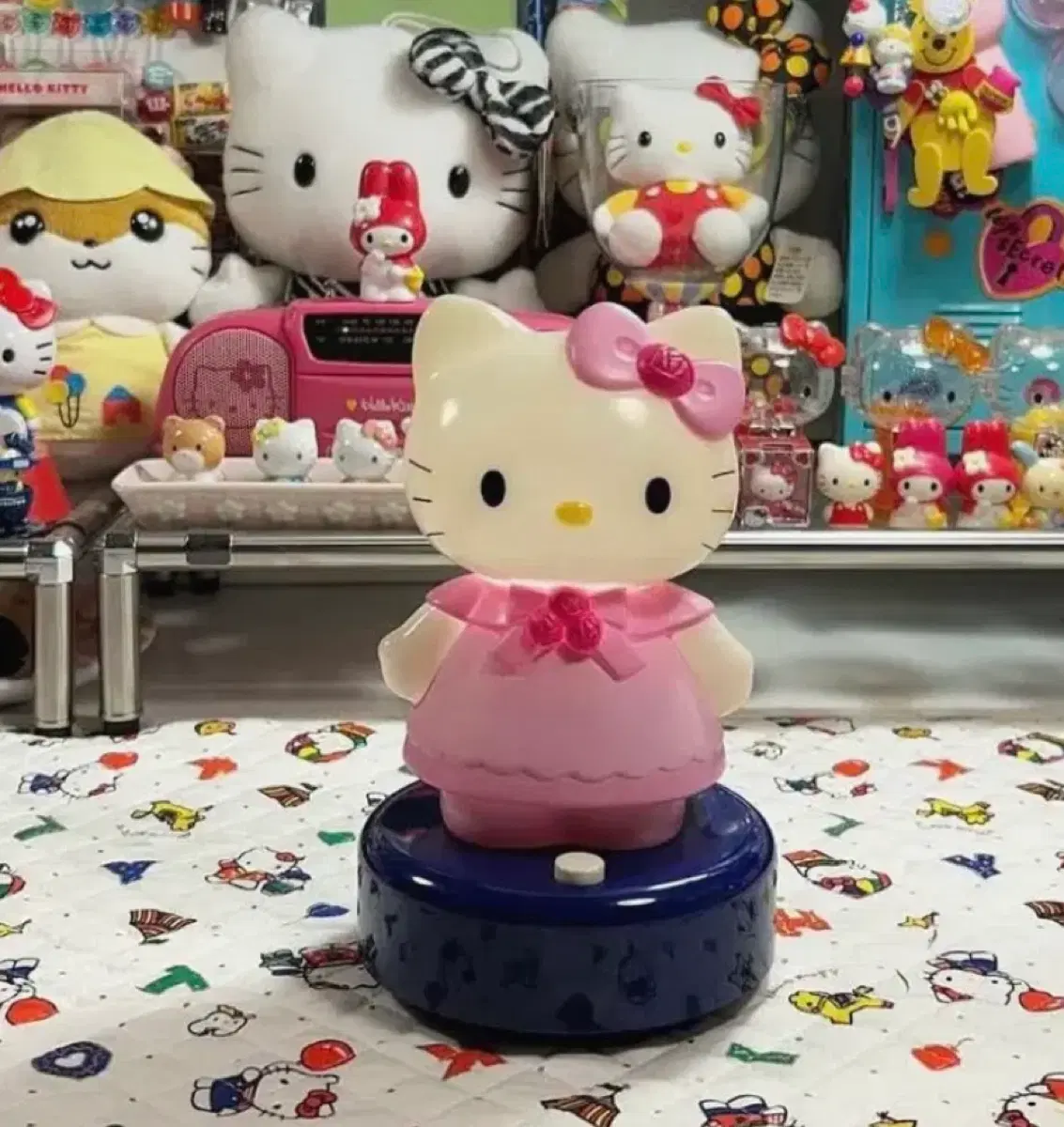 고전 키티 조명 헬로키티 조명