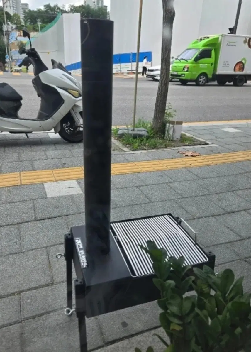 굴뚝구이 바베큐 그릴 화로대