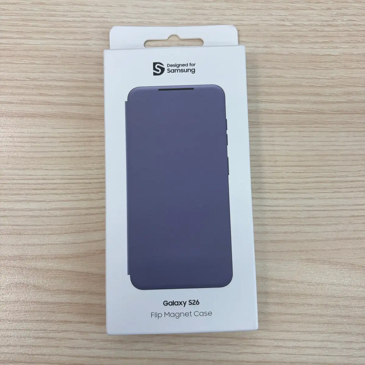 SMAPP 삼성 갤럭시 S26 플립 마그넷 케이스 바이올렛 (카드수납가능)