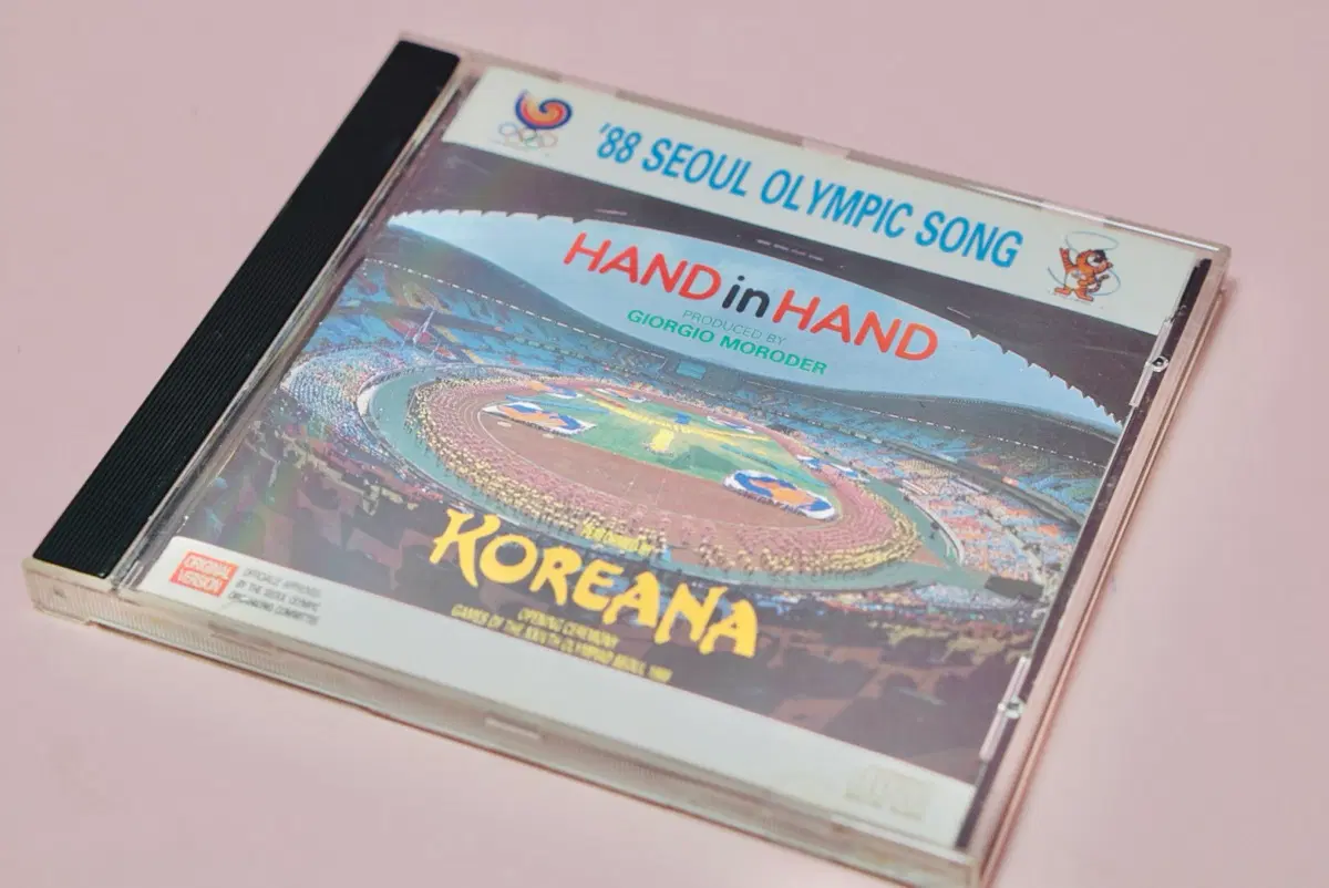 1988년 서울 올림픽 주제가 Hand in Hand CD 호돌이