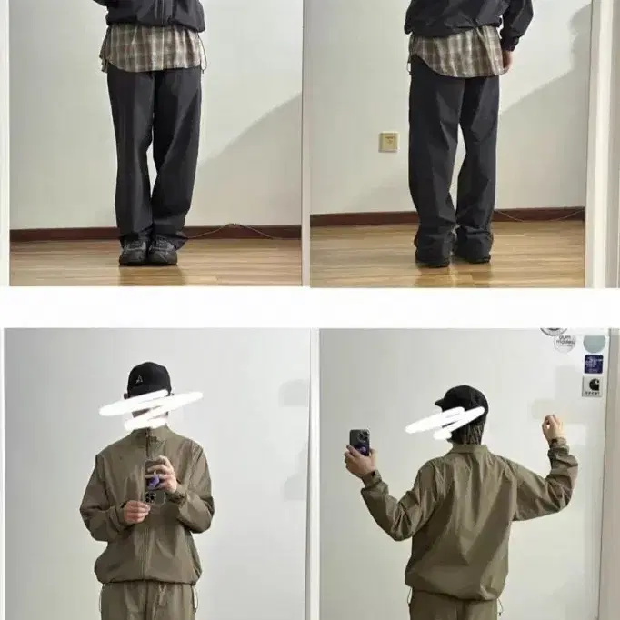 (해외구매대행) 고프코어룩 스타일 트레이닝복 아웃도어 투웨이 셋업