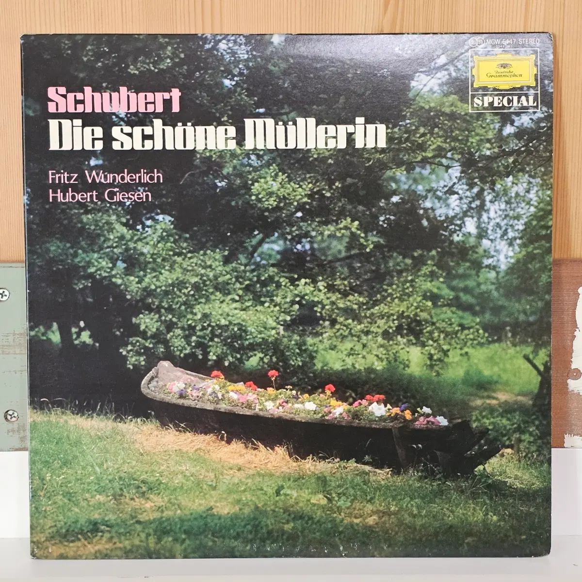 Fritz Wunderlich, Hubert Giesen - 슈베르트 연가곡집 LP