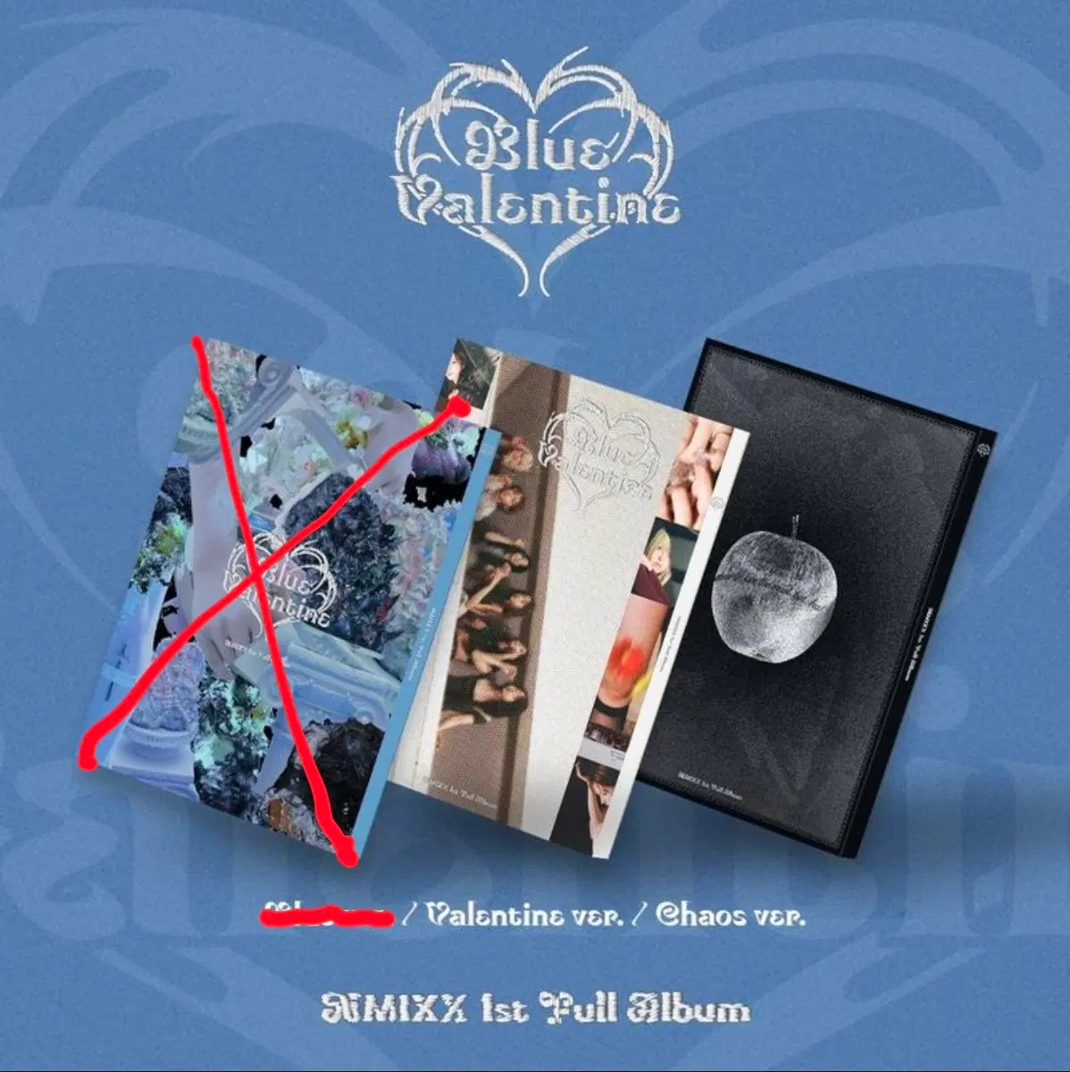 Nmixx Blue Valentine album sealed album