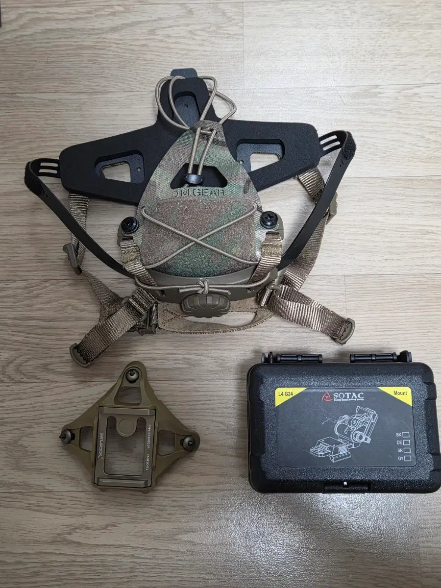 윌콕스 슈라우드 + NVG 마운트 + 두부장착대