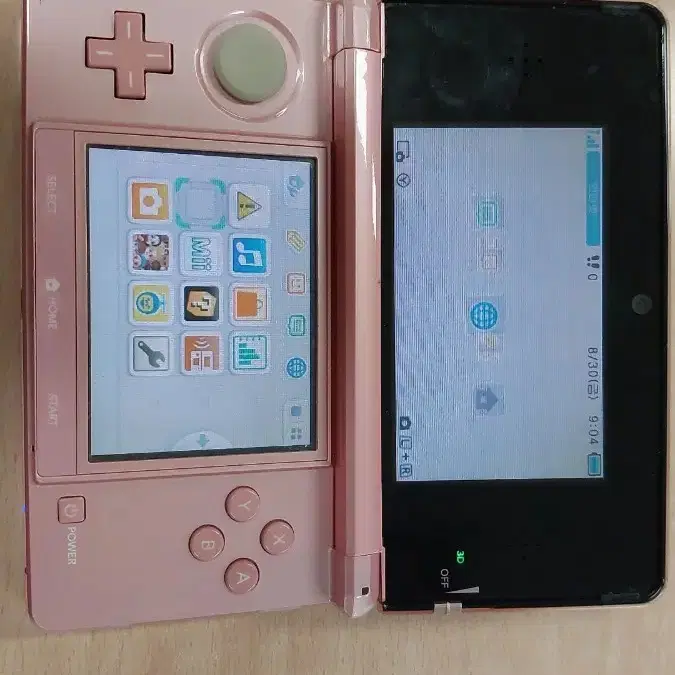 닌텐도 3DS 핑크+칩 3개