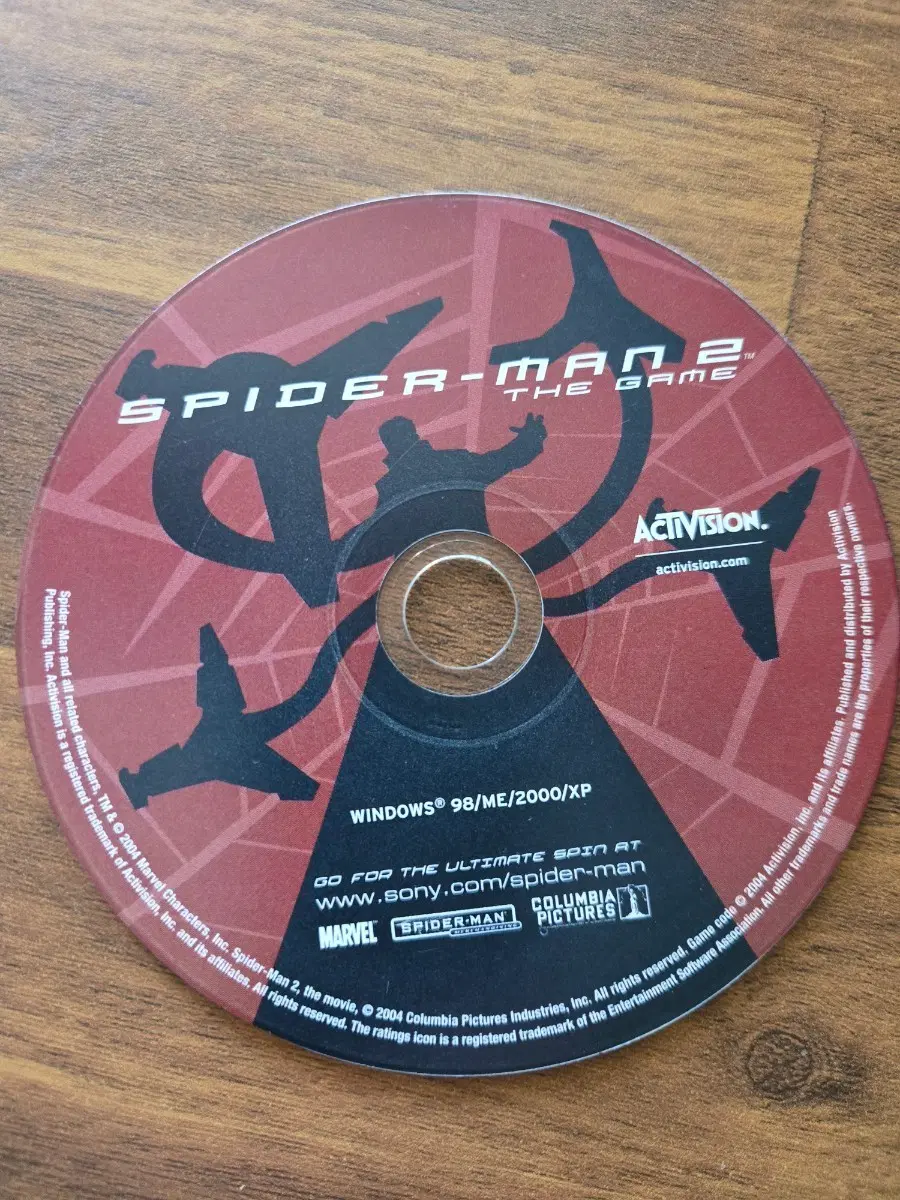 스파이더맨2 더 게임 PC CD-ROM